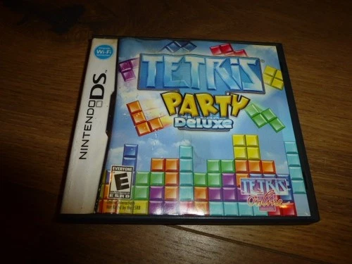 Tetris Party Deluxe - Nintendo DS CIB Complete in Box Hudson