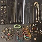 Vintage Costume Jewelry Lot Over 100 Pieces All Wearable Some Signed 925
