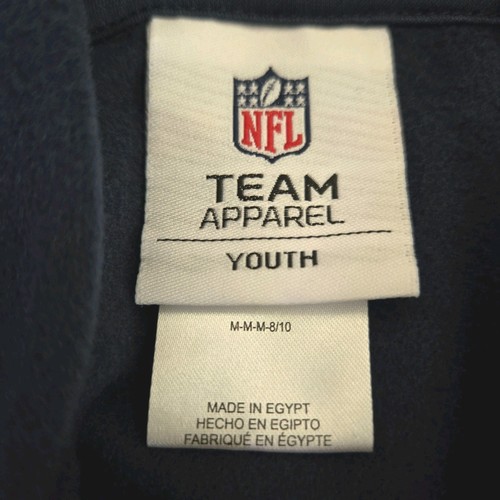 New England Patriots Boys MEDIUM 8/10 Pullover Hoodie Sweatshirt NFL - Picture 3 of 5