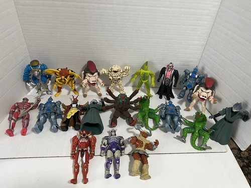 Vintage Bandai Mighty Morphin Power Rangers Villains Figures Lot Of 20