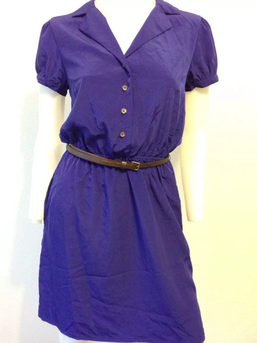 Mod top belt dress