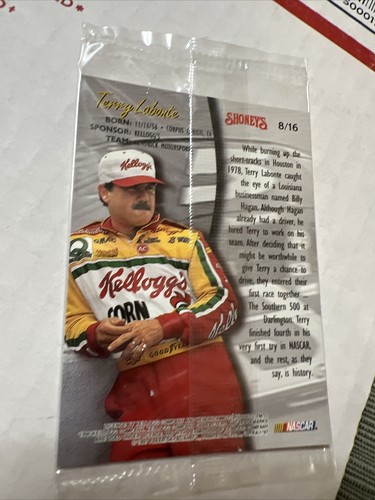 Terry LABONTE Shoney’s 1997 Fleer Ultra Kellogg’s Trading Card #8 NIP FS 🔥 - Picture 3 of 4