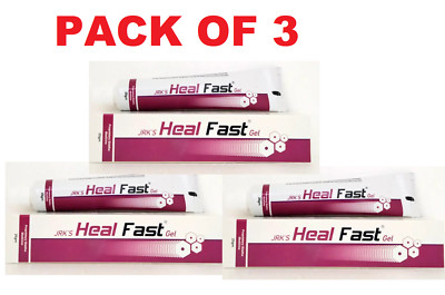 3X Heal Fast Gel 25gm Dr. JRK Ayurveda Ayurvedic Herbal Product FREE SHIP
