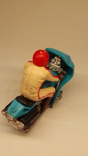 Vintage Loose Britains Motorcycle M R100 BMW with Rider =Scale 1:32= - Picture 13 of 16