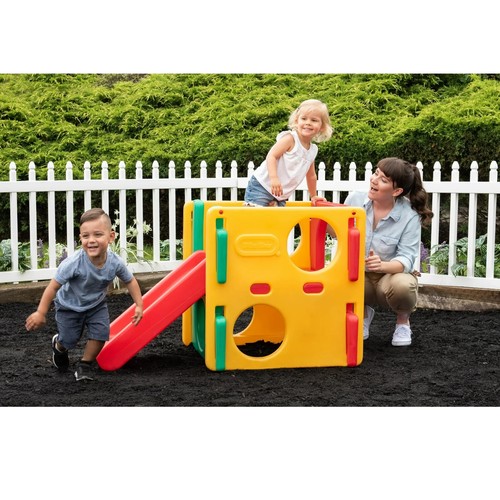 Little Tikes Jr. Gimnasio de Actividad para Niños Pequeños Escalador Exterior Tobogán Multicolor - Imagen 5 de 5