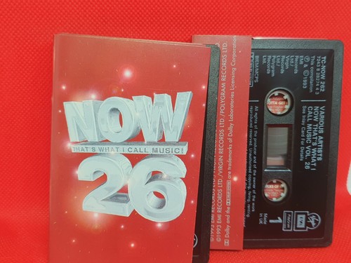 Various - NOW 26 (Double) (1993) Cassette RARE (VG+)