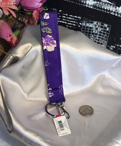 Vera Bradley Armband Schlüsselanhänger mit Schlüsselring & Clip WILD ROSES Neu in Verpackung - Bild 7 von 9