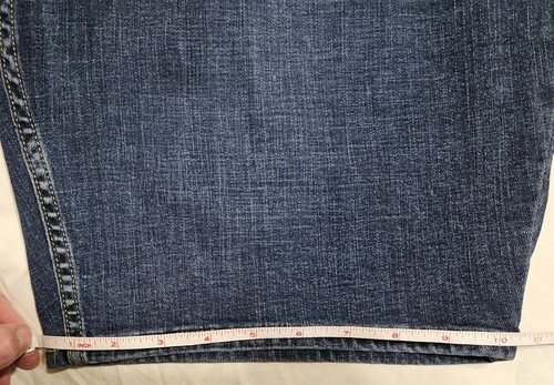 Lee Ladies size 22 M Midrise Bermuda Shorts Waist 42” Inseam 10" Dark Blue NEW - Picture 8 of 14