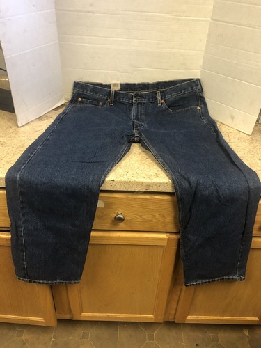 Levis 501 Jeans Womens 42 X 26 Original Cropped Denim Straight Premium New - Picture 6 of 23