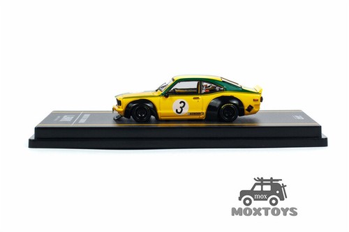 INNO 1:64 LBWK RX3 SAVANNA#3 YellowGreen Diecast Model Car - Picture 3 of 6