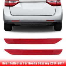 Stoßstange Reflektor Rücklicht Rückstrahler Rot Für Honda Odyssey SE 2014-2017