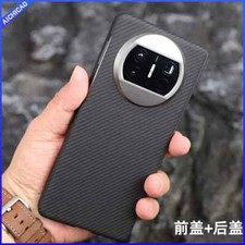 Funda de teléfono de carbono real ACC para Huawei Mate X5, funda ultrafina de fibra de aramida