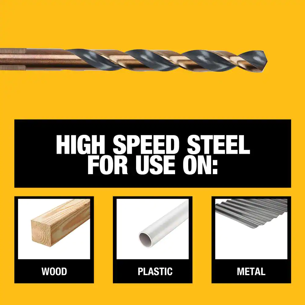 Dewalt twist drill bit set shop