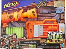 NERF Zombie Strike Zoom & Doom - Survival System - New