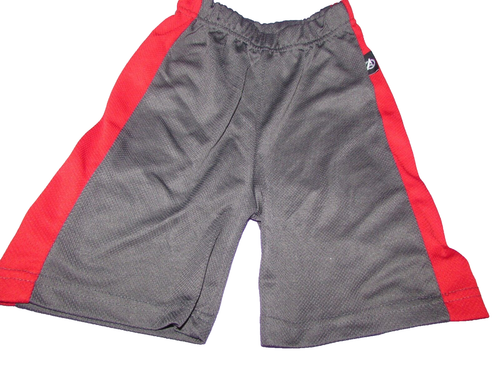 boys sport shorts MARVEL AVENGERS black red poyester 4T (baby 39) - Picture 1 of 5
