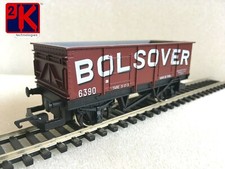 Hornby R136 Bolsover Mineral Wagon Maroon Painted Grey Inside 6390 Boxed RM48 Po