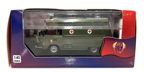 1/43 IST BARKAS B1000 SMH-3 ARMY AMBULANCE 1985 NEW - Picture 1 of 6
