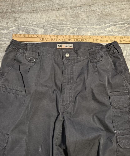 5.11 Tactical Herren grau Ultility Cargo Taschen Hose Größe 36X32 Jagd Angeln - Bild 6 von 9