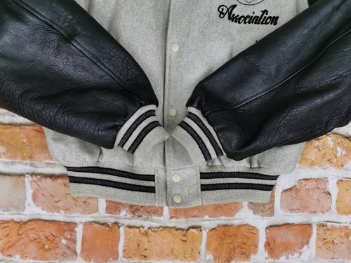 Redskins Vintage Leather College Jacket Association RDS Territory Gr: L Tip Top - Picture 8 of 11