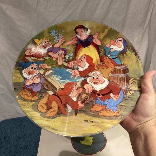 Walt Disney's Snow White And The Seven Dwarfs Picture Disc LP Soundtrack 3101 - Picture 7 of 10