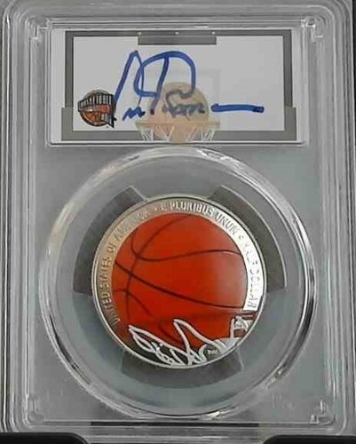 2020 S 50C Colorized Basketball Hall of Fame PCGS PR70DCAM FDOI Artis Gilmore - Picture 2 of 2