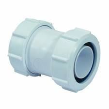 McAlpine Z28M Multifit 2″ 50mm Straight Coupler Coupling Waste Pipe Connector