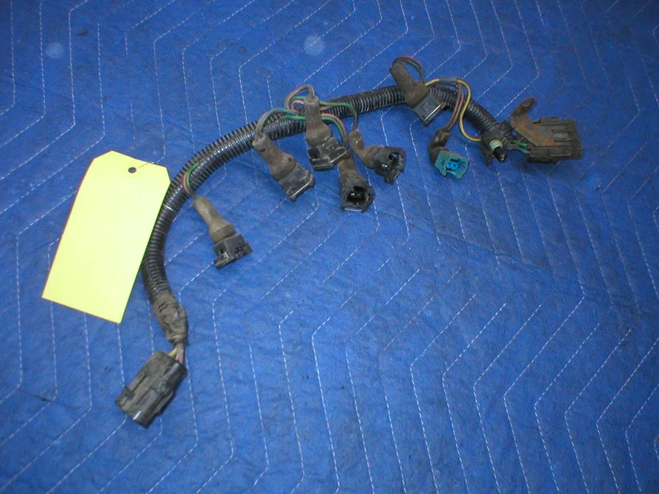 86 87 88 Camaro Firebird MPFI V6 1985 2,8 inyector de combustible enchufes arnés de cableado GM Foto 2 de 2