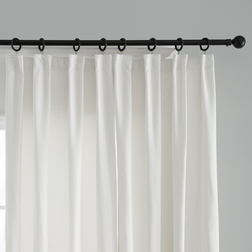 Hansure Yuba curtain drape -white, pleat - Picture 3 of 8