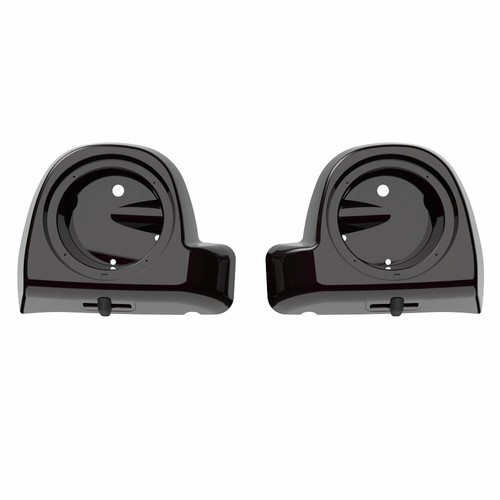 Vainas de altavoces Blackened Cayenne 6,5' para Harley Touring 2014+ carenados inferiores - Imagen 2 de 14