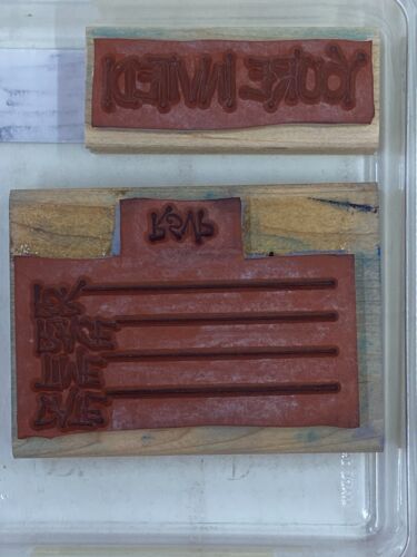 Stamping Up Rubber Wood Stamp Sets YOU PICK List #3 Complete Crafts Scrapbooking - Picture 250 of 896