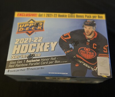2021-22 upper deck series 1 hockey retail mega box (target)