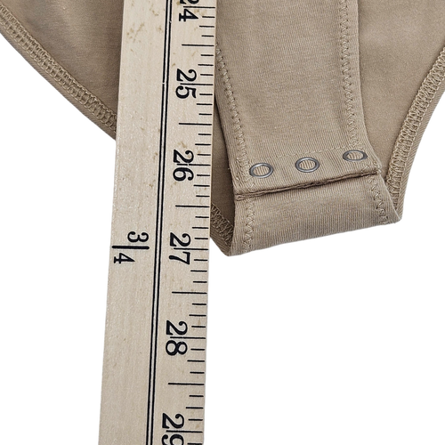 Rag & Bone Rooney Cross Back Bodysuit Beige Women’s Size Small NEW Minimalist - Picture 11 of 11
