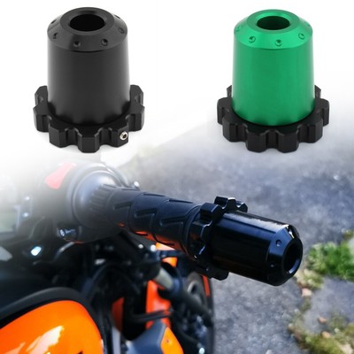 Throttle Lock Cruise Control Clamp End Bar For Kawasaki Vulcan S VN650 Z900 Z400