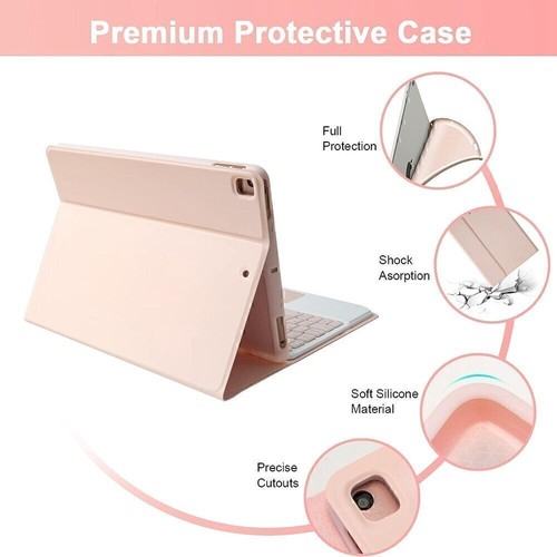 Touchpad Keyboard Case Mouse For iPad 5/6/7/8/9/10th Gen Air 6/5/4th Pro 11 2024 - Picture 11 of 41