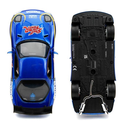 Jada Toys Hollywood Rides: Street Fighter Chun-Li & 1993 Mazda RX-7 1/24 Scale - Picture 8 of 10