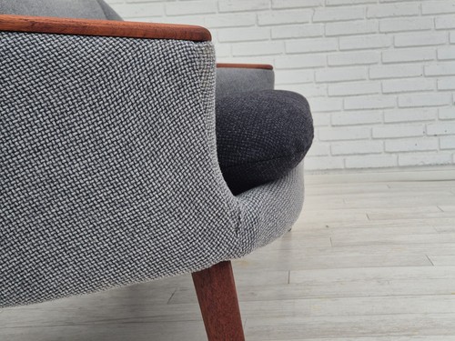1960s, Danish sofa by Kurt Østervig model 58, completely reupholstered. - Picture 16 of 20