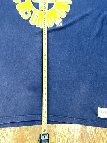 Vintage Marithe Francois Girbaud T-Shirt Men's 3XL Blue Spell Out Paris New York - Picture 18 of 19