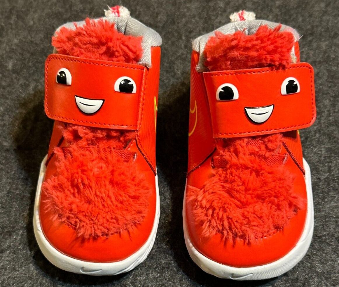 Nike CT4066-600 Team Hustle LIL Sneaker Toddler Shoes Red Grey Size 6C C7-image