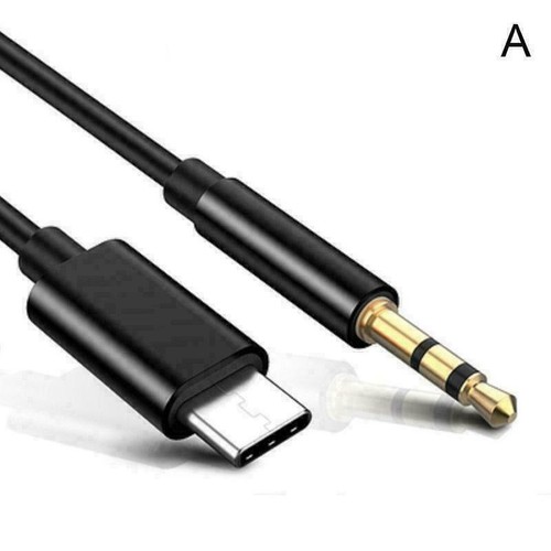 Type-C USB-C to 3.5mm Male Audio Jack AUX Cables Adaptor For B6U3 T8L0 G6Z4 - Photo 9/10