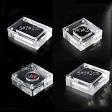 Loose Diamond Display Case Jewelry Storage Box Gem Holder Container Organizer  