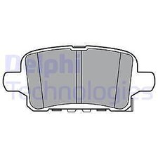 DELPHI LP3372 Brake Pad Set, disc brake for OPEL,VAUXHALL