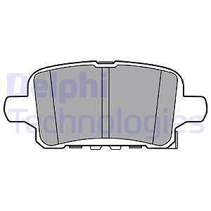 DELPHI LP3372 Brake Pad Set, disc brake for OPEL,VAUXHALL - Picture 1 of 1