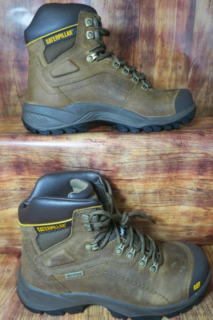 caterpillar diagnostic steel toe waterproof boot