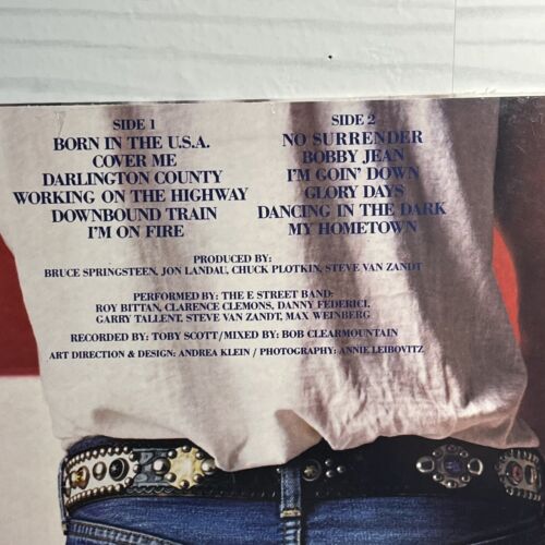 Bruce Springsteen: Born In The USA LP 1984 Columbia QC 38653 NEW, SEALED w/Hype - Picture 4 of 11