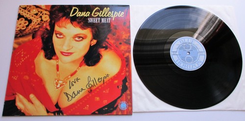 Dana Gillespie - Sweet Meat 1989 German Blue Horizon Signed LP - Bild 2 von 3
