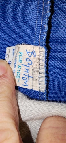Boynton For Kids - Blue Vintage Overalls 4T - With Train Blue Overalls Great... - Picture 2 of 8