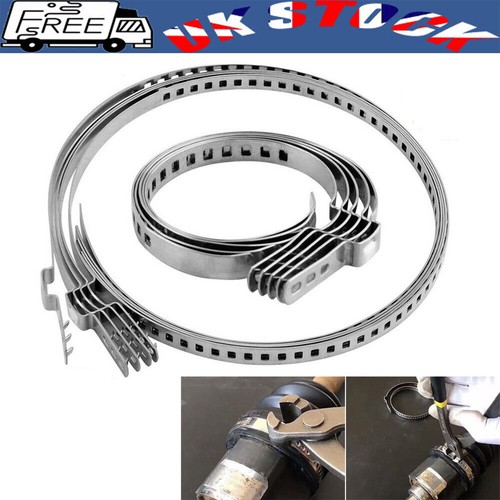 UK Universal CV Boot Clips Kit Stainless Steel Set 10 Axle CV Joint