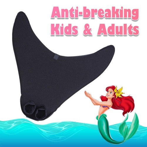 Kinder Mädchen Jungen Meerjungfrau Schwanzflosse Monoflosse Schwimmen Mermaid - Bild 11 von 12