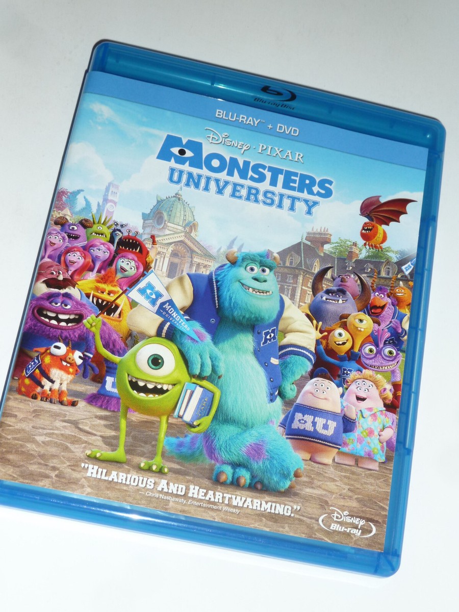 Monsters University Blu-ray 2-disc set Pixar movie sequel Inc. BLU