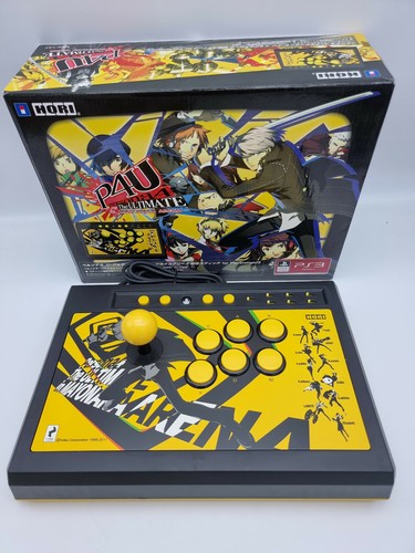 HORI PS3 PERSONA 4 THE ULTIMATE IN MAYONAKA P4U JOYSTICK BOX JAPAN BRAND NEW - Picture 1 of 10
